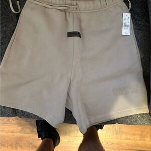 Essentials Fear of God Shorts, FW22, Smoke Color